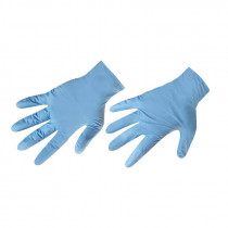 Disposable Blue Nitrile Gloves - Box of 100