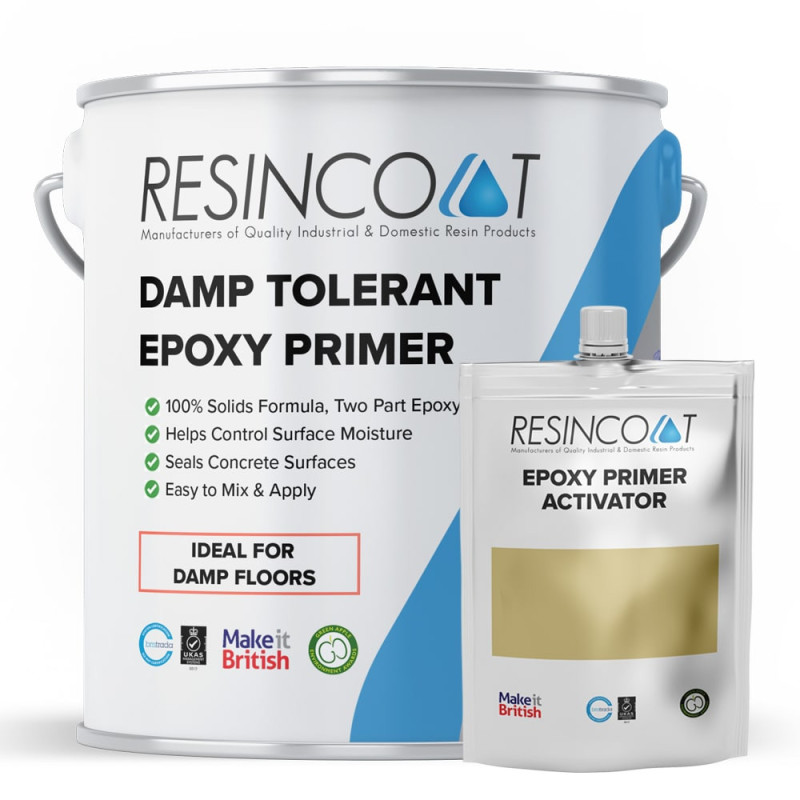 Damp Tolerant Epoxy Primer | Resincoat UK
