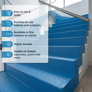 Anti-Slip Step Paint | Non-Slip Paints & Coatings | Resincoat