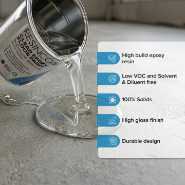 Resincoat Clear Epoxy Coating | Floor Paints & Dust Sealers